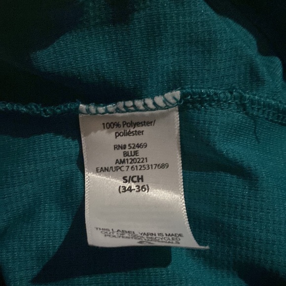 Athletic Works Teal Green DriWorks Sweat-wicking Workout Exercise Running Shirt - Picture 7 of 7